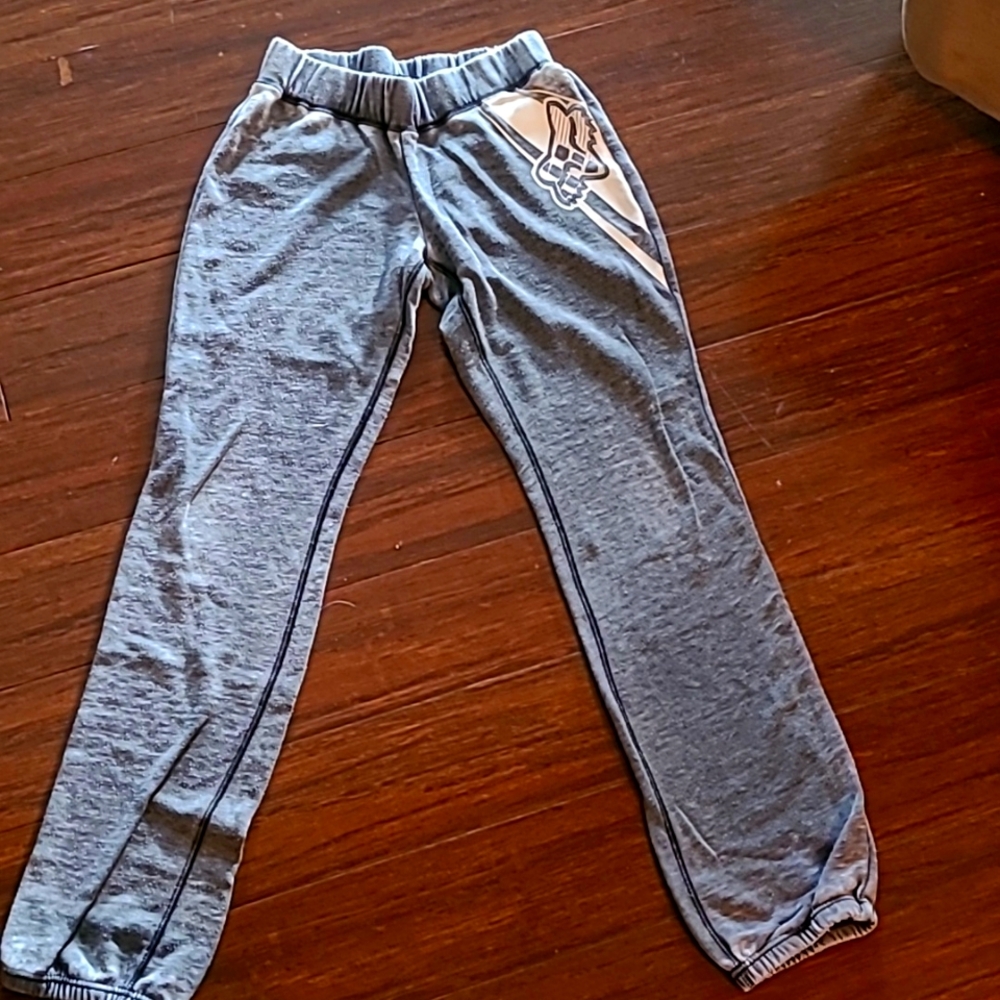 Fox gray sweat pants